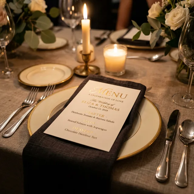 Menu Creation